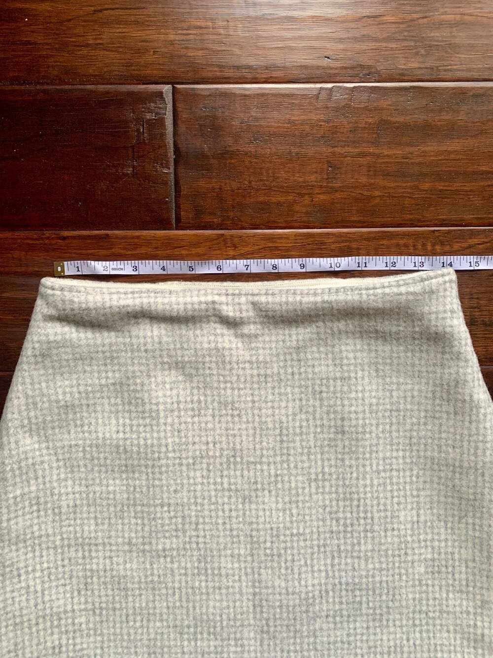 Club Monaco Centie Plaid Wool Blend Mini Skirt - Picture 8 of 8